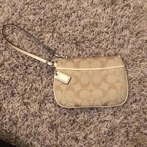Coach wristlet